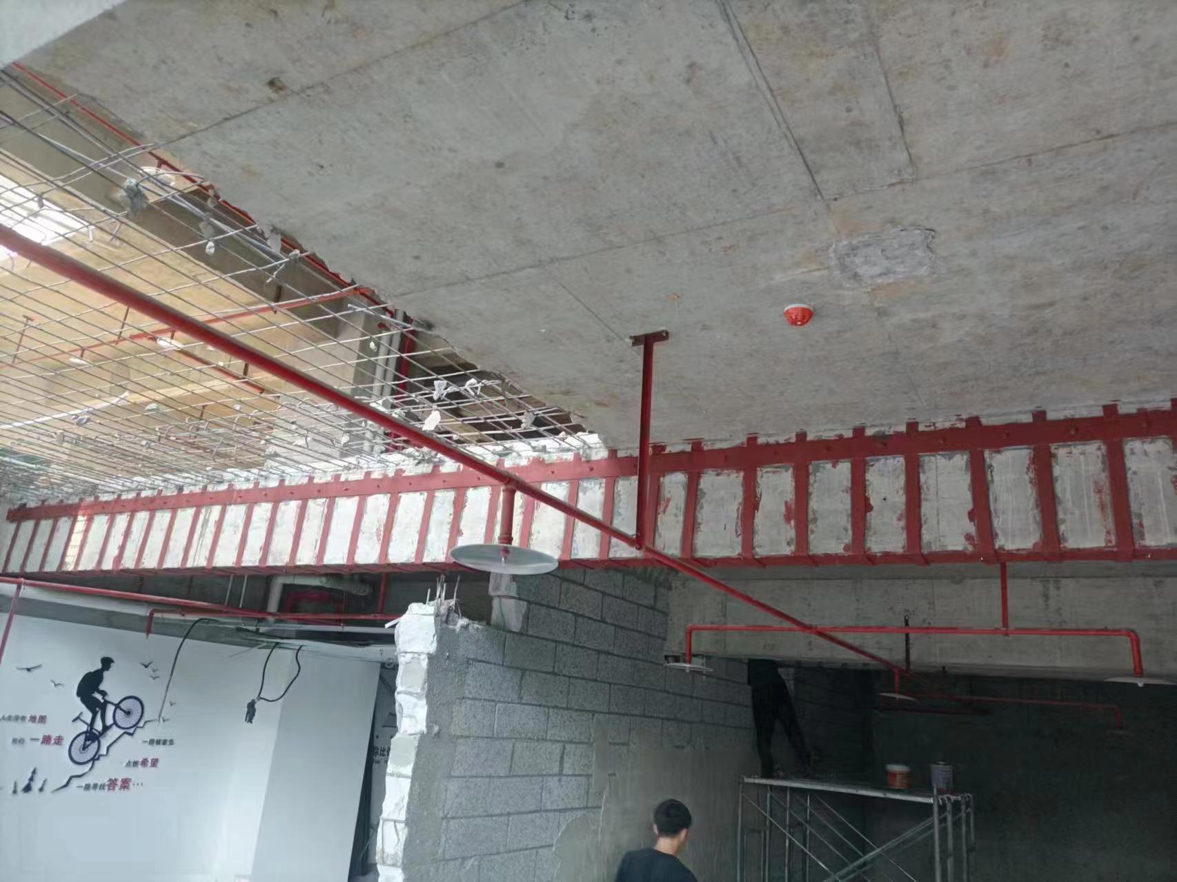 杭州厂房新增设备楼板的承载力不足的加固方法